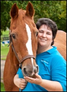 Woman with horse