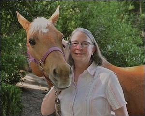 Woman with horse